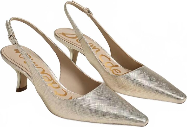 Sam Edelman Women's Bianka Sling Heel In Gold