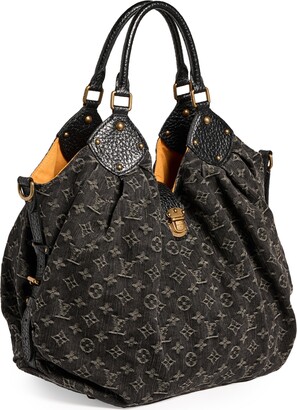 Handbag Louis Vuitton Black in Denim - Jeans - 31263352