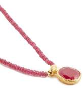 Thumbnail for your product : Jade Jagger Maiden Ruby & Sterling Silver Necklace - Womens - Red
