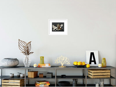 Red Barrel Studio Nighttime Enigma and Nostalgia by Arshile Gorky - Framed Giclee Print