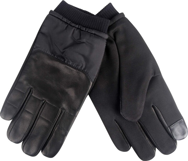 new mens kenan dynamic fit touch screen UR black stretch gloves. 