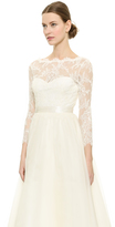 Thumbnail for your product : Marchesa Lace Up Back Dress