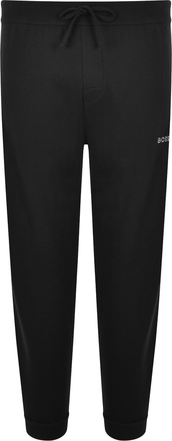 Boss Business BOSS Waffle Cuff Joggers Black