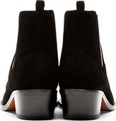 Thumbnail for your product : Repetto Black Goatskin Suede Aguste Chelsea Boots