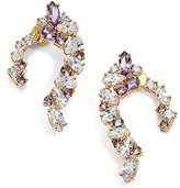 Thumbnail for your product : Adriana Orsini Sweet Embrace Cluster Double-Sided Earrings