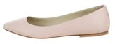 Thumbnail for your product : Anniel Leather Semi Pointed-Toe Flats w/ Tags
