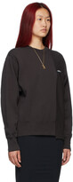 Thumbnail for your product : Ambush Black Fleece Mix Sweatshirt