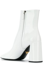 Thumbnail for your product : Prada Square Toe Ankle Boots