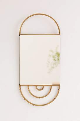 Urban Outfitters Hanging Rectangle Mirror Jewelry Storage