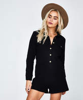 Thumbnail for your product : Subtitled Claudia Pocket Playsuit Black