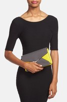 Thumbnail for your product : Fendi '2Jours' Colorblock Leather Clutch