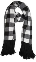 Thumbnail for your product : Wyatt black and white oversized buffalo plaid scarf