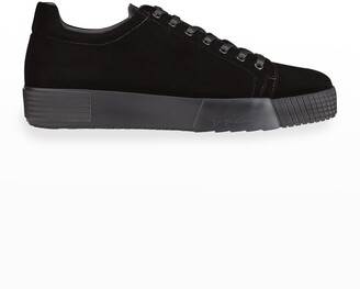 armani platform trainers