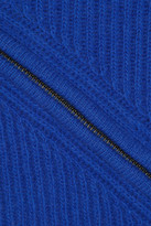 Thumbnail for your product : Opening Ceremony Zip-detailed ribbed wool sweater