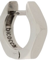 Thumbnail for your product : Emanuele Bicocchi Singular Hexagonal Hoop Earring