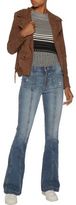 Thumbnail for your product : Current/Elliott Faded Low-Rise Flared Jeans