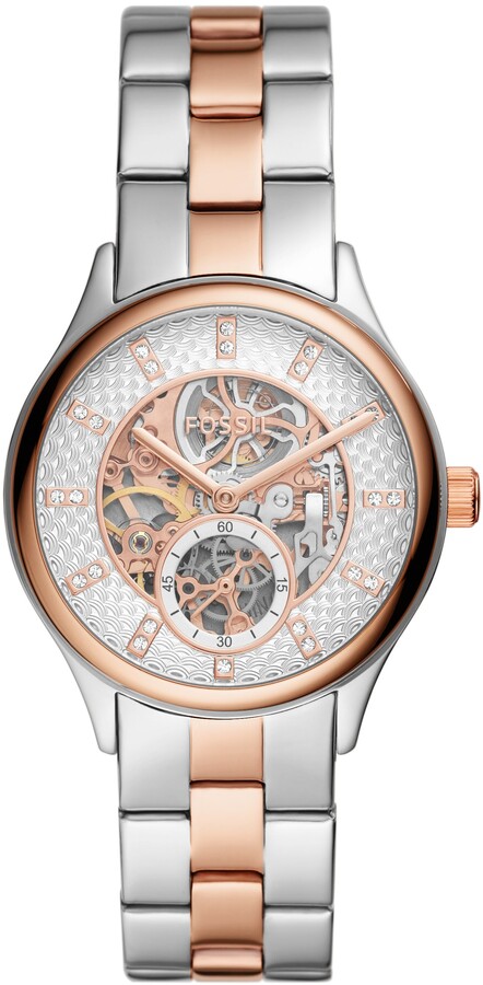 fossil automatic watch women's