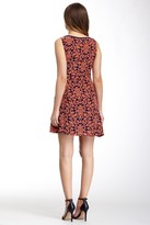 Thumbnail for your product : Tulle Abstract Print Cutout Dress