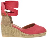 Thumbnail for your product : Castaner Carina canvas wedge espadrilles