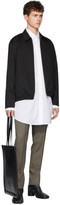 Thumbnail for your product : Maison Margiela White Oversized Voile Striped Shirt