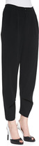 Thumbnail for your product : Derek Lam 10 Crosby Pleated Crepe Trousers