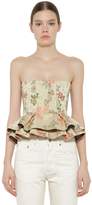 Thumbnail for your product : Brock Collection Flared Jacquard Bustier