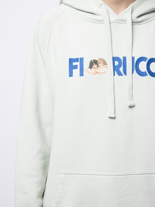 Fiorucci Angels embroidered-logo hoodie