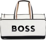 Thumbnail for your product : HUGO BOSS Faux-leather holdall with contrast logo
