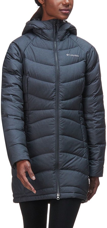 columbia icy heights quilted hooded water resistant heavyweight puffer jacket
