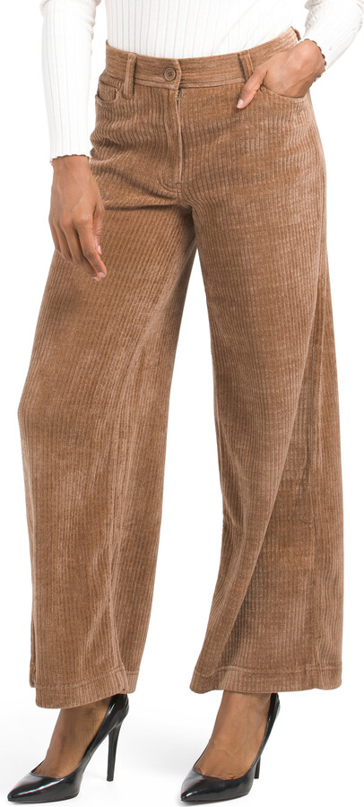 Industry Wide Leg Corduroy Pants - ShopStyle