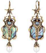 Thumbnail for your product : Alexander McQueen Beetle Drop Earrings