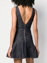 Thumbnail for your product : DSQUARED2 Peplum Denim Mini Dress