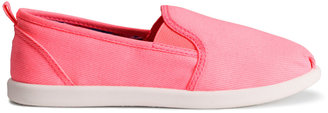 H&M Fabric Shoes - Neon pink - Kids