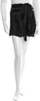 Thumbnail for your product : Ann Demeulemeester Silk Mini Skirt w/ Tags