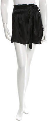 Ann Demeulemeester Silk Mini Skirt w/ Tags