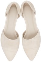 Thumbnail for your product : Jenni Kayne Oyster D'Orsay Suede Flat
