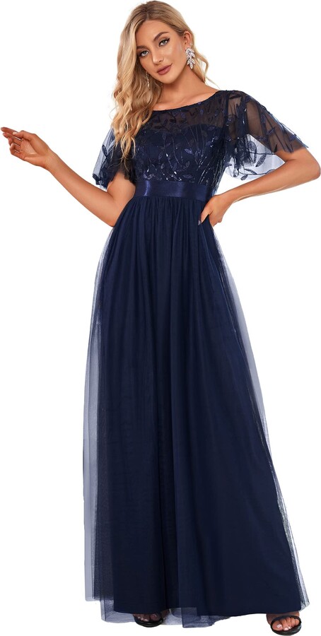 navy smart dresses uk