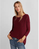 marled tunic sweater - ShopStyle