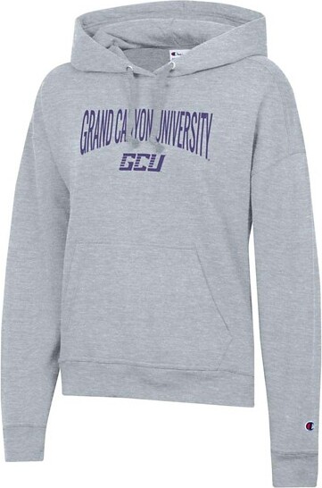 Grand Canyon Lopes Champion Women's Hoodie Small Grey