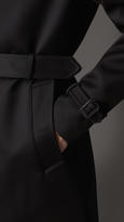Thumbnail for your product : Burberry Mid-Length Silk Wool Trench Coat
