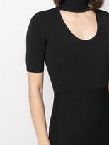 Thumbnail for your product : MICHAEL Michael Kors Peplum-Hem Short-Sleeve Dress