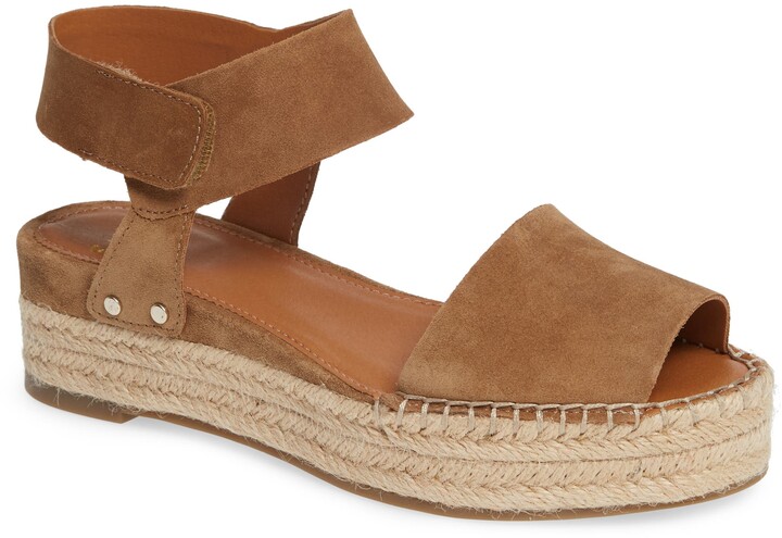 oak platform wedge espadrille sarto by franco sarto