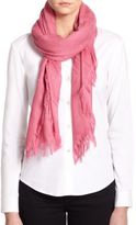 Thumbnail for your product : Gucci Survie Wool & Silk Jacquard Fringed Scarf