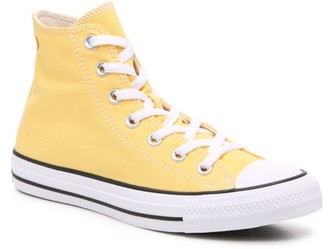 yellow chuck taylor