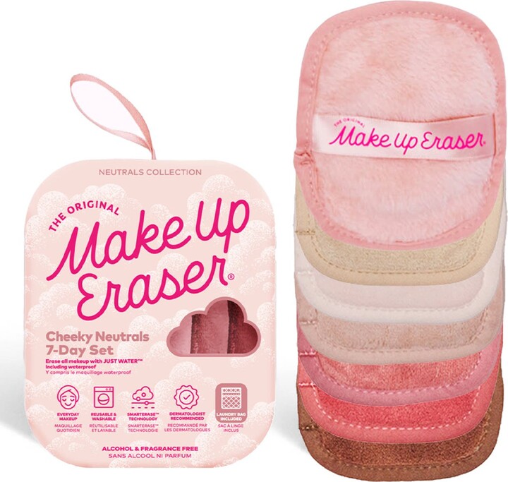 The Original MakeUp Eraser Neutral 7-Day MakeUp Eraser Set with Laundry Bag