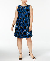 Thumbnail for your product : Alfani Plus Size Pleated A-Line Dress, Created for Macy's