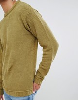 Thumbnail for your product : D Struct D-Struct Oversized Crew Chenille Jumper