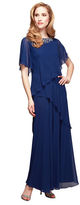 Thumbnail for your product : Alex Evenings Chiffon Asymmetrical Tiered Dress