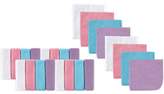 Thumbnail for your product : Luvable Friends Baby Washcloths, Blue, 24 Pack