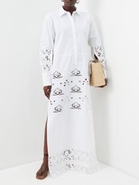 Louanne Embroidered Cotton Dress 